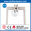 Maçaneta de porta interna quadrada de aço inoxidável personalizada moderna-DDTH020