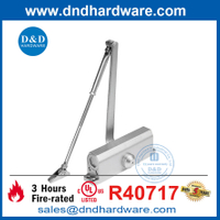 UL Strong Spring Heavy Duty Fire Front Door ใกล้เคียงกับการตรวจสอบด้านหลัง DDDC018BC