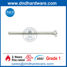 Dispositivo de saída da porta da barra de pressão de aço de grau 1 ANSI de comprimento total - DDPD005