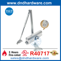 การหล่ออลูมิเนียม UL Fire BC ประตูใกล้สำหรับผู้สูงอายุและผู้พิการ DDDC020BC