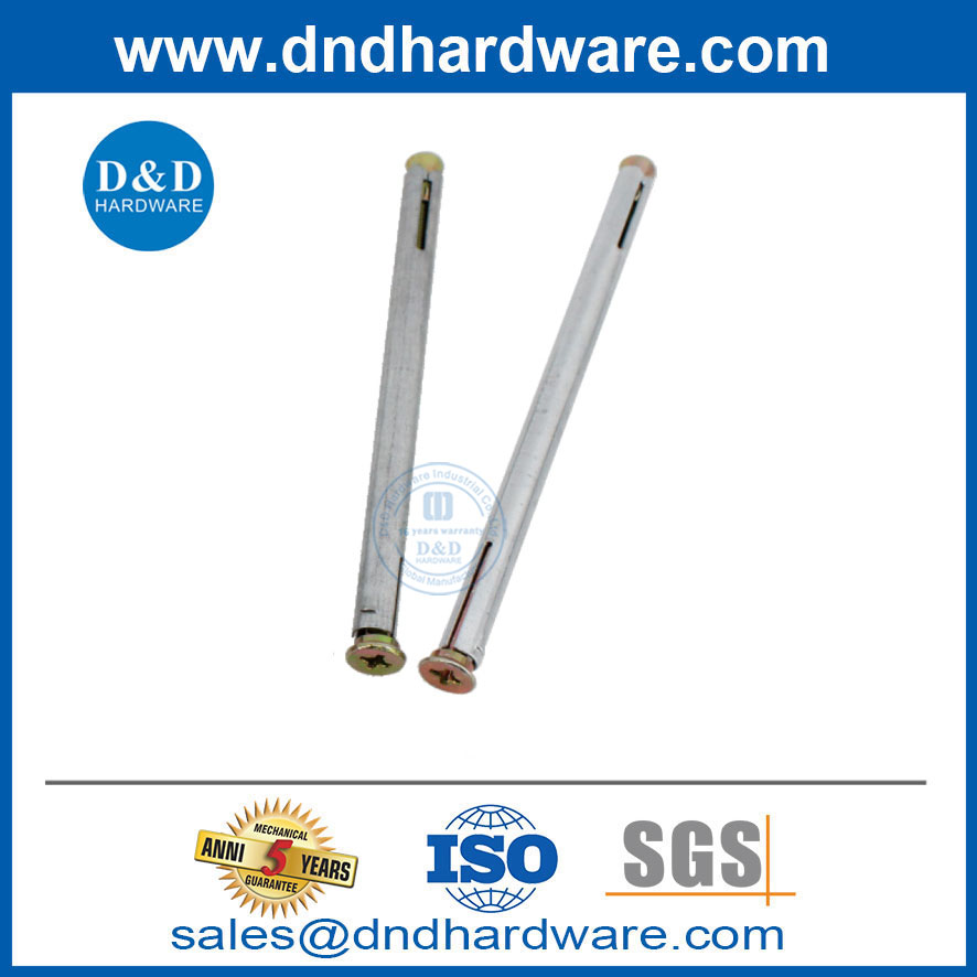 วัสดุเหล็กสลักเกลียว Galvanzing Finish Wall Wall Anchors-DDDA003