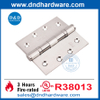 UL แสดงรายการลูกปืนสองลูกสองนิ้วแบริ่งประตูสแตนเลสบานพับบานพับ DDSS001-FR-4X3.5x3.0