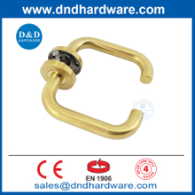 EN1906 ผ้าทองเหลืองทองเหลืองประตูห้องนอนสีทองมือจับคันโยกสไตล์มือจับ DDTH001