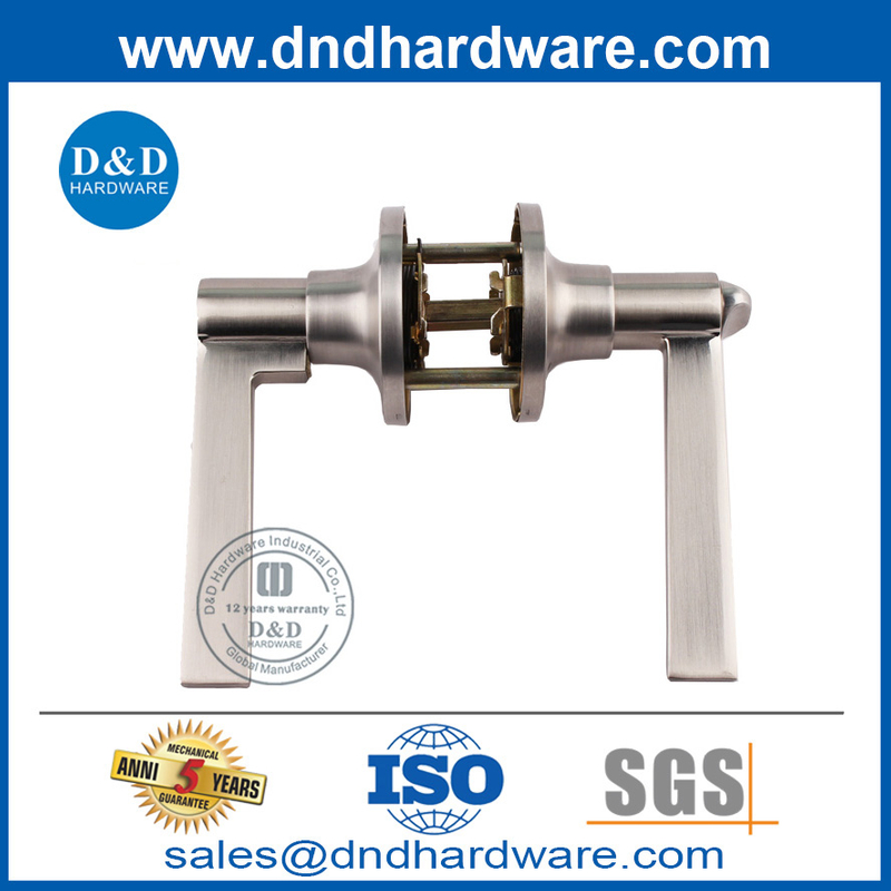 มือจับประตูโลหะผสมสังกะสีเพื่อความปลอดภัยพร้อม Push Pin Lock-DDLK098