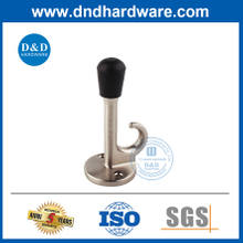 ใหม่ Satin Nickel Zinc Alloy Door Stop พร้อม Hook Hardware-DDDS020