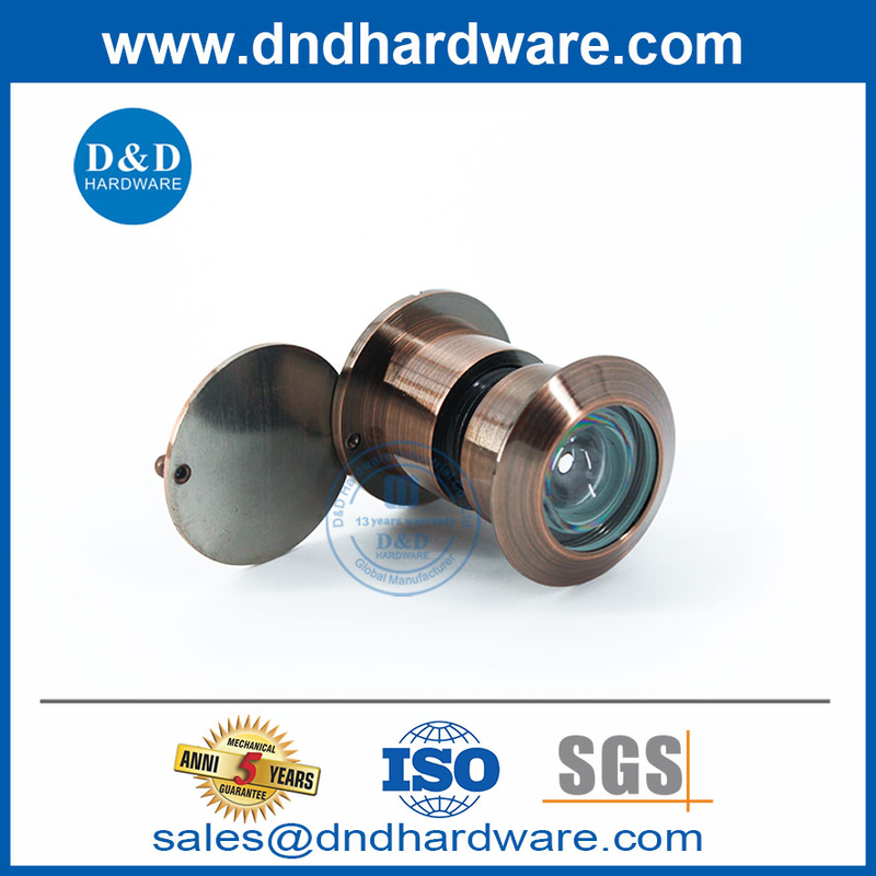 ชุดมุมกว้างทองแดงมุมกว้างทางเข้าประตูตาสำหรับบ้าน DDDV003