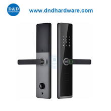 ความปลอดภัยในบ้านดิจิตอล Alarm Smart Fingerprint ประตูล็อคด้วยเครื่องจักรกล DDDL008