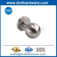 สแตนเลสสตีลนักออกแบบที่ทันสมัยด้านหน้าประตูภายในมือจับ KNOB-DDTH031