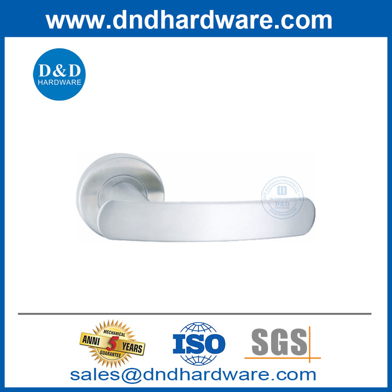 ประตูสแตนเลสสตีลกุหลาบมือจับประตูฮาร์ดแวร์ของฮาร์ดแวร์ Guangdong ที่จับ DDSH010