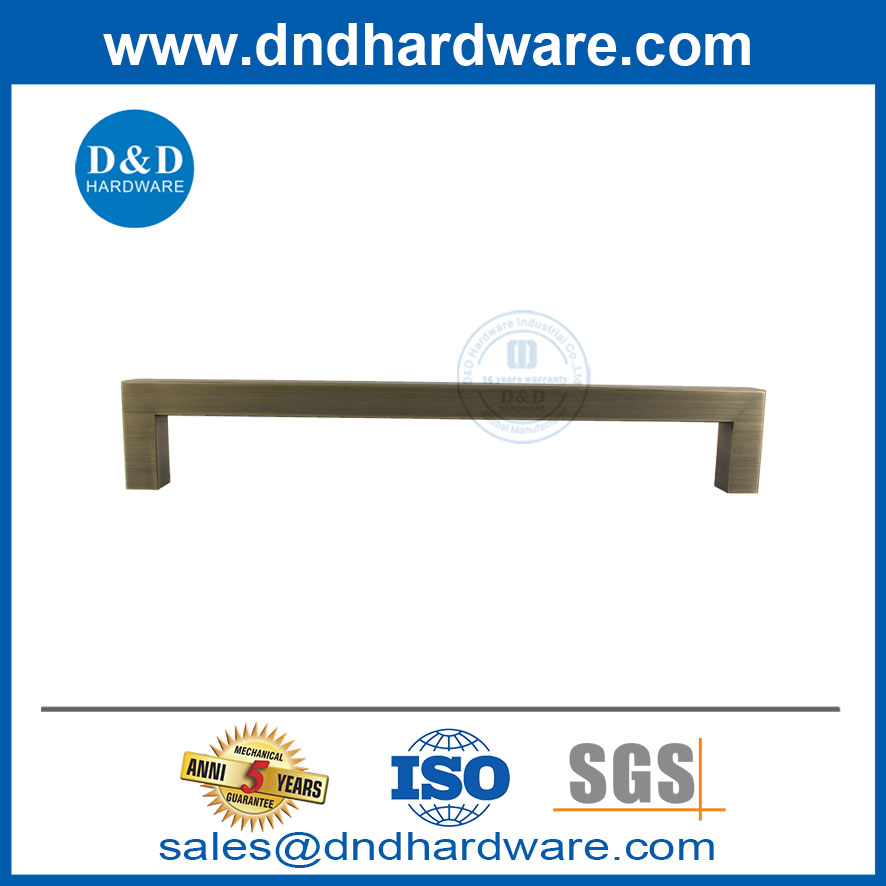 สแตนเลสทองเหลืองทองเหลืองที่ทันสมัยประตูภายนอกดึงมือจับ DDPH034