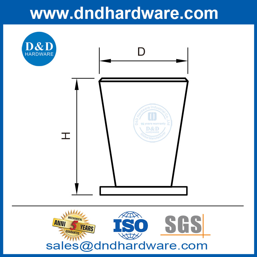 เฟอร์นิเจอร์ห้องครัวลิ้นชักตู้ดึงตู้เสื้อผ้าตู้เสื้อผ้าที่จับ Knob-DDFH057
