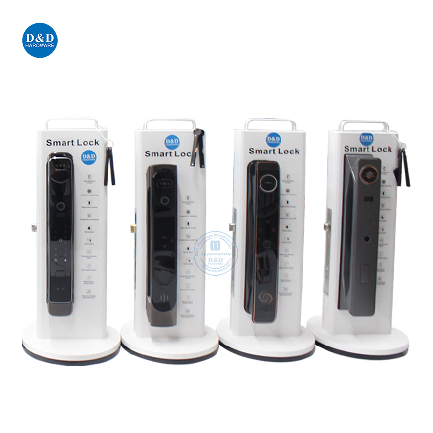 แอพอิเล็กทรอนิกส์ลายนิ้วมือไบโอเมตริกซ์แบบอัตโนมัติ Digital Safe Smart Door Lock-Ddel016