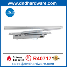 UL ปรับอลูมิเนียมไฮดรอลิกประตูเข้าใกล้ประตูป้องกันไฟ DDDC052