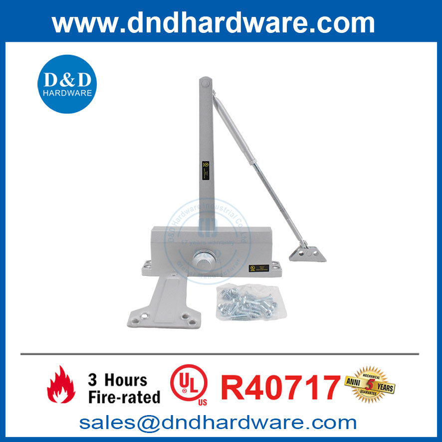 ผลิตภัณฑ์ดับเพลิงปรับได้ UL 180 องศาประตูแขนไฮดรอลิกอัตโนมัติใกล้ DDDC057