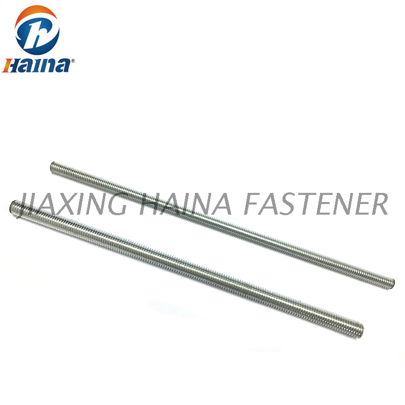 DIN975 A2-70 SS304 Barra roscada de acero inoxidable Varilla roscada completa