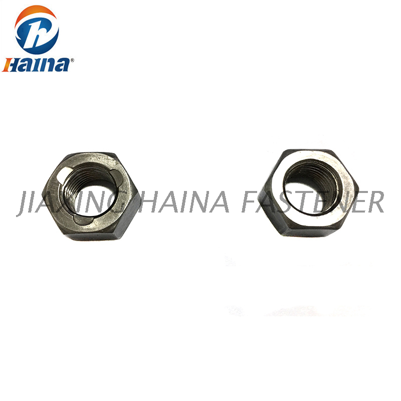 ASTM 1/2' 3/8' 9/16' Gr2 Écrou de blocage simple Hexagone Écrous de couple dominants 