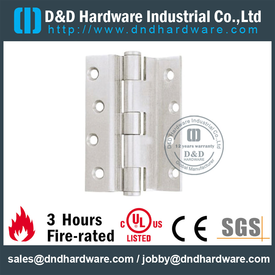 Hardware de dobradouro de manivela de aço inoxidável