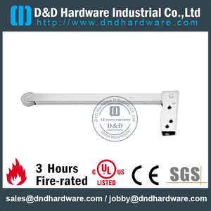 Hardware de dispositivo de coordinador de puerta superior de grado 304 para puerta de metal –DDDR002-B