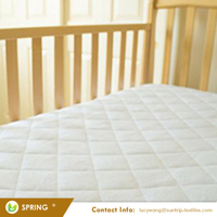 Waterproof Quilted Crib and Toddler Size Fitted Crib Mattress Cover