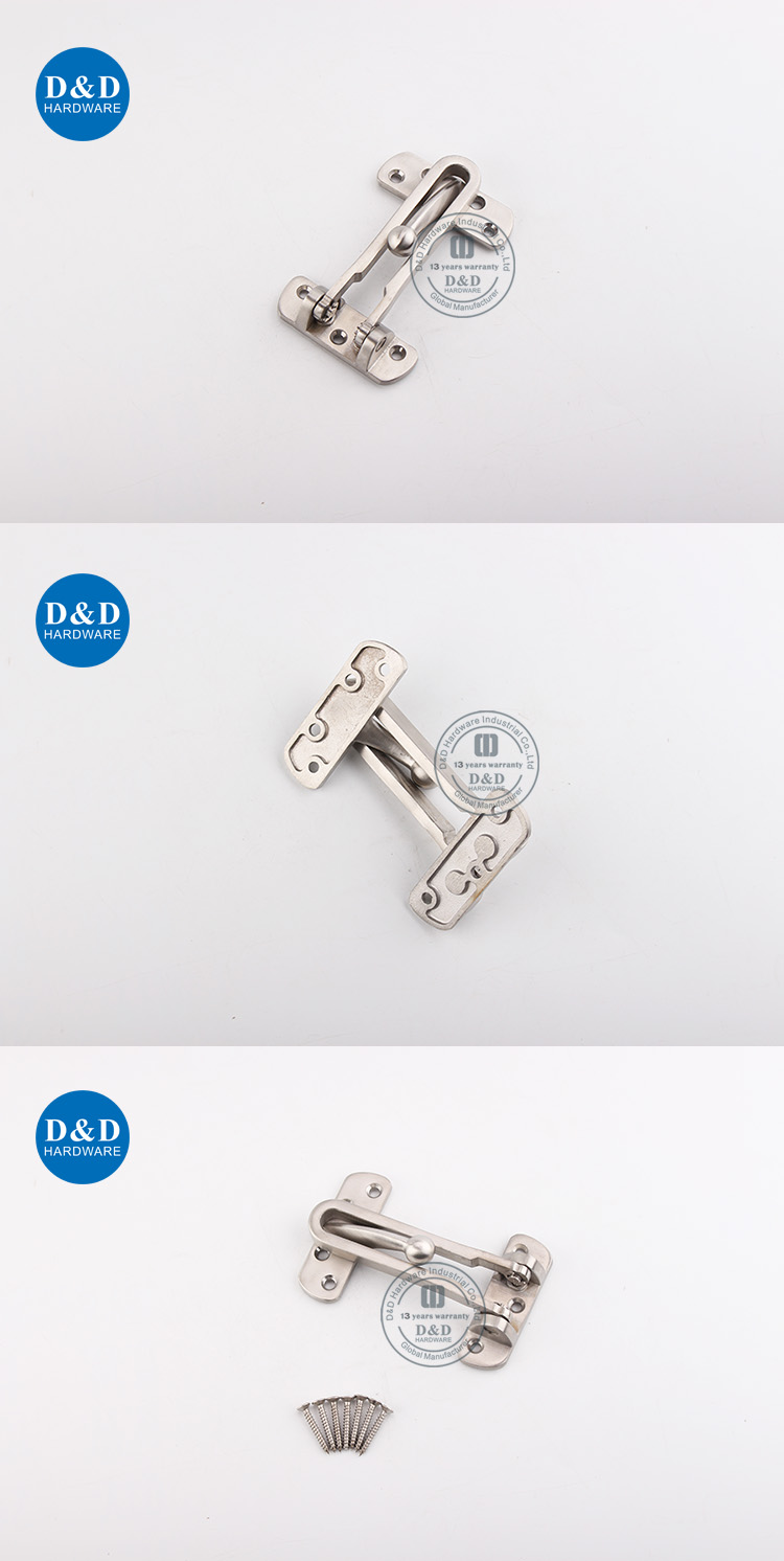 Guarda de porta de aço inoxidável Lock-DDDG001