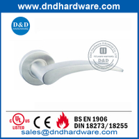 Grade 316 Silver Mortise Di Dalam Door Lever Handle-DDSH015