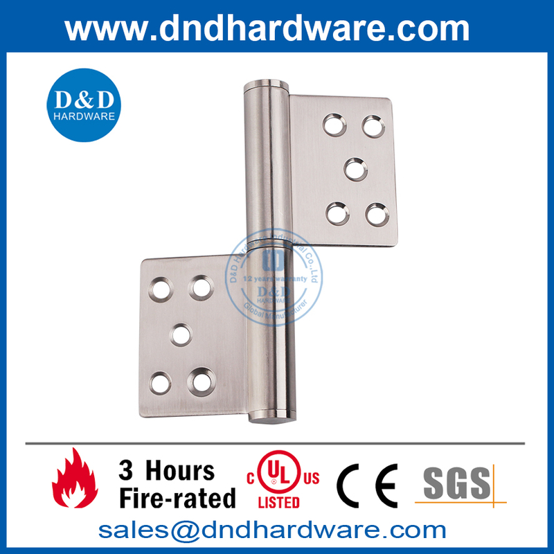 Dobradiça de bandeira de aço inoxidável 304 de 5 polegadas para porta de metal-DDSS030-A