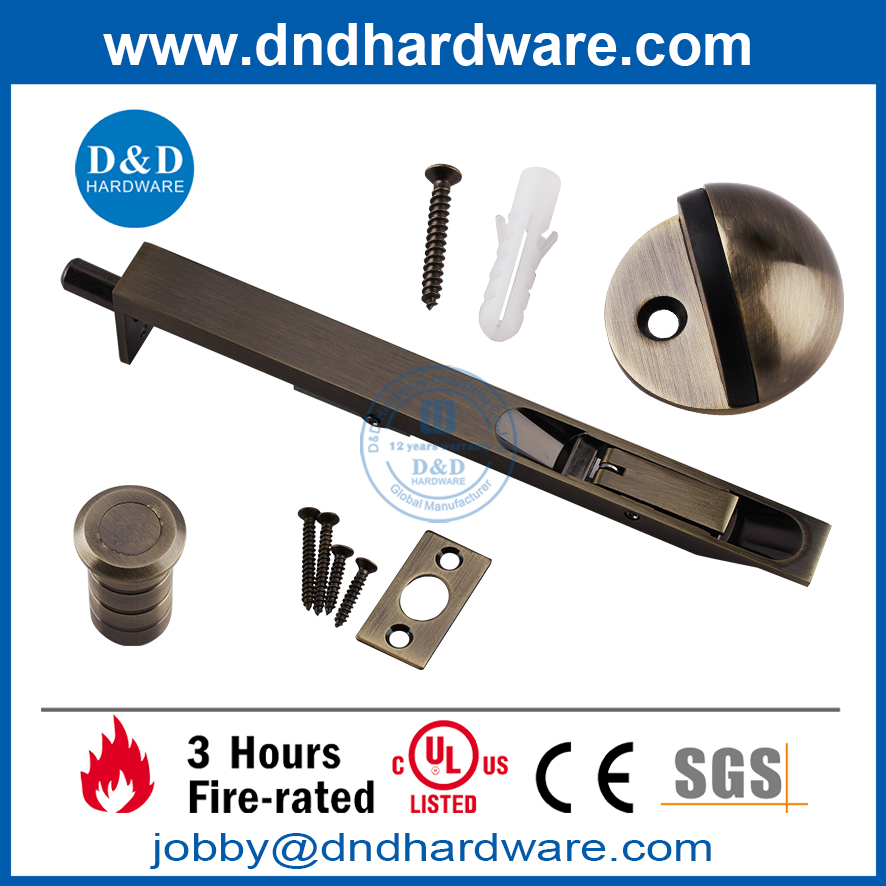 Stainless Steel 304 CE Fire Rated Door Hardware untuk Pintu Kayu