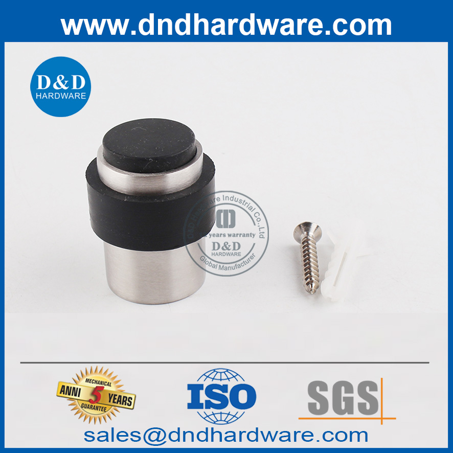 Desain Baru Zinc Alloy Rubber Exterior Commercial Doorstops-DDDS009