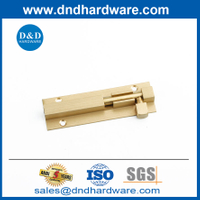 SUFACE MONTED SATIN ทองเหลืองสลักเกลียว BONT TOWER BOLT ใน Brass-DDDB016