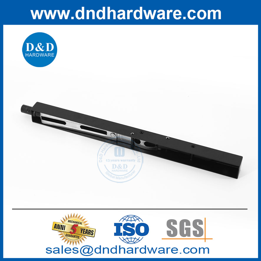 สแตนเลสสตีลกล่องดำประเภทประตูด้านหน้าความปลอดภัยฟลัช BOLT-DDDB008