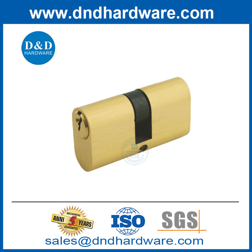 คุณภาพความปลอดภัยสูง Euro Classic Double Open Open Drill Door Door Lock Cylinders Core-DDLC008