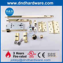 CE ที่ทำเครื่องหมายไว้กับทองเหลืองทองเหลือง SS304 ฮาร์ดแวร์ประตูไม้