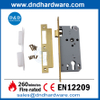CE EURO SATIN ทองเหลือง SUS304 ประตูทางเข้าประตูความปลอดภัย LOCK-DDML009 