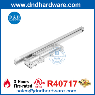 隐藏类型的铝合金Fire额定级UL滑动门闭合DDDC005UL