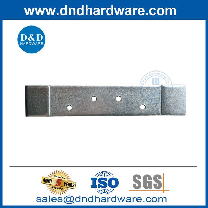 แผ่นเหล็กสังกะสี 4 นิ้วบานพับระยะห่างจากประตูบานพับบานพับเสริมแผ่น DDHR003