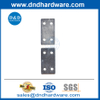 Placa de reforço de dobradiça da porta da bandeira de zinco de aço para porta pesada-DDHR002