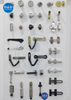 Sus304 Satin Brass Finish Moden Door Lock Chain-DDDG003