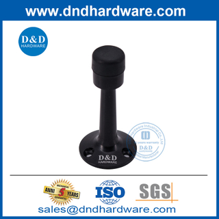 黑色锌合金高质量的门塞卧室门ddds019