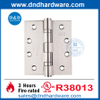 UL แสดงรายการลูกปืนสองลูกสองนิ้วแบริ่งประตูสแตนเลสบานพับบานพับ DDSS001-FR-4X3.5x3.0