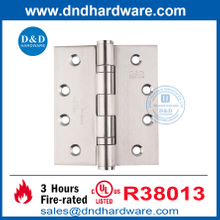 UL แสดงรายการลูกปืนสองลูกสองนิ้วแบริ่งประตูสแตนเลสบานพับบานพับ DDSS001-FR-4X3.5x3.0