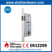 EN12209 ล็อคสแตนเลสรอบ Forend Fire ได้รับการจัดอันดับประตูล็อคล็อค DDML011R 