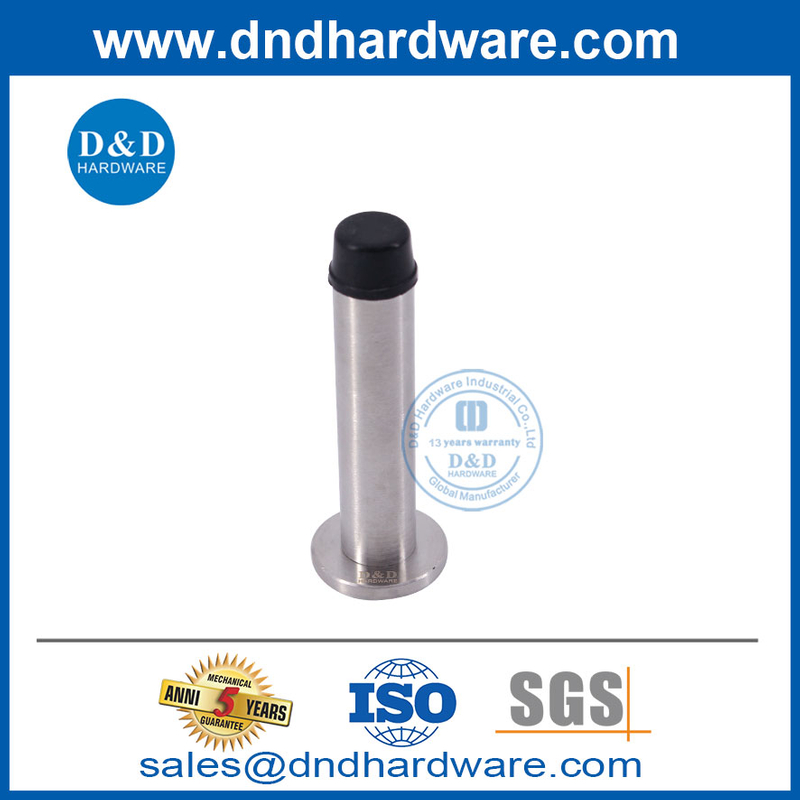 ซาตินนิกเกิลโลหะผสมผนังประเภทประตูห้องน้ำหยุด DDDS015-B