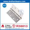 UL Fire ได้รับการจัดอันดับ 3 ชั่วโมง SUS304 บานพับประตูสำหรับอาคารที่อยู่อาศัย DDSS005-FR-5X4X3