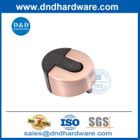 โลหะผสมทองแดงโบราณทรงกลมกลมโลหะประตูหยุด DDDS006