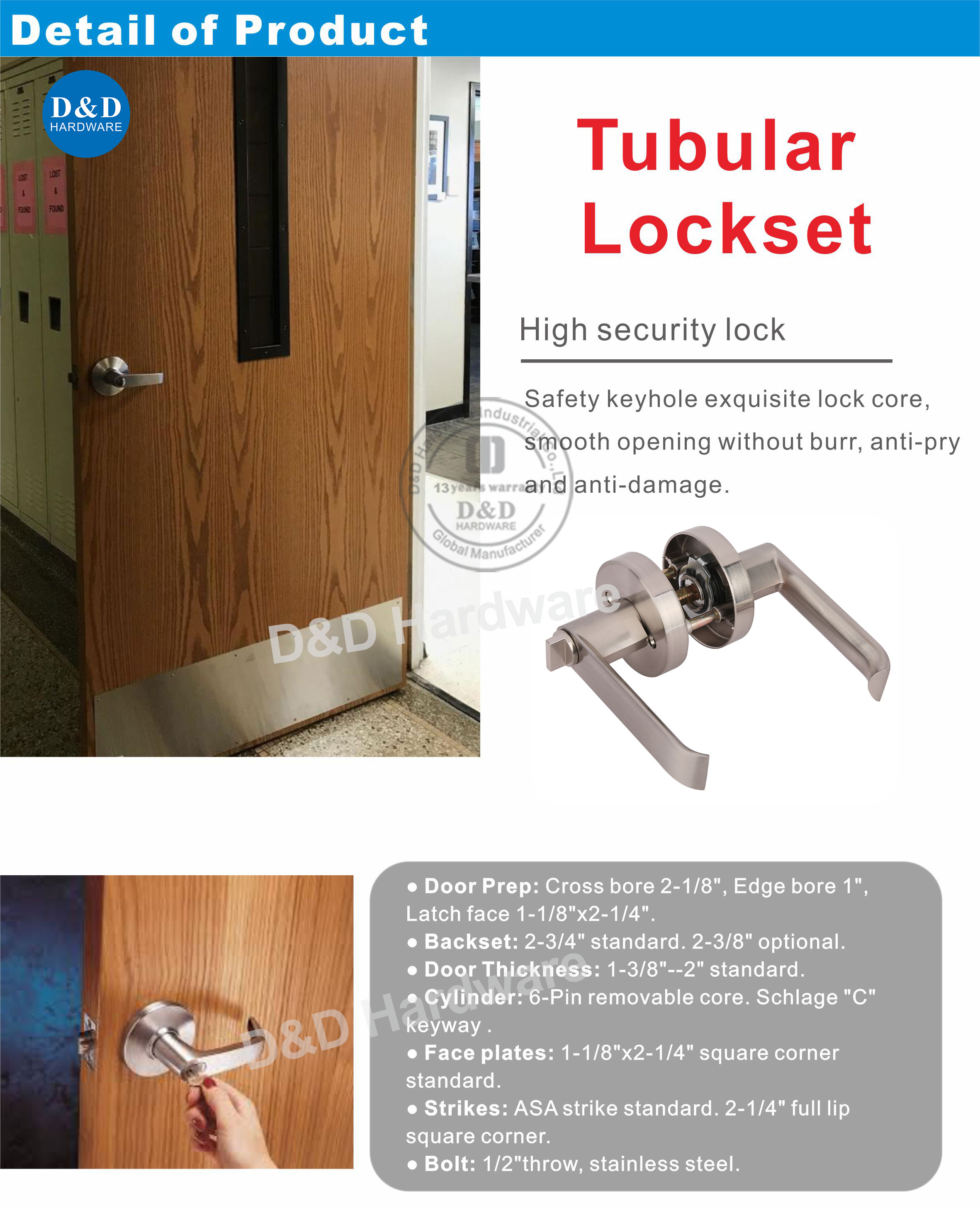 Tubular-lockset-ddlk092