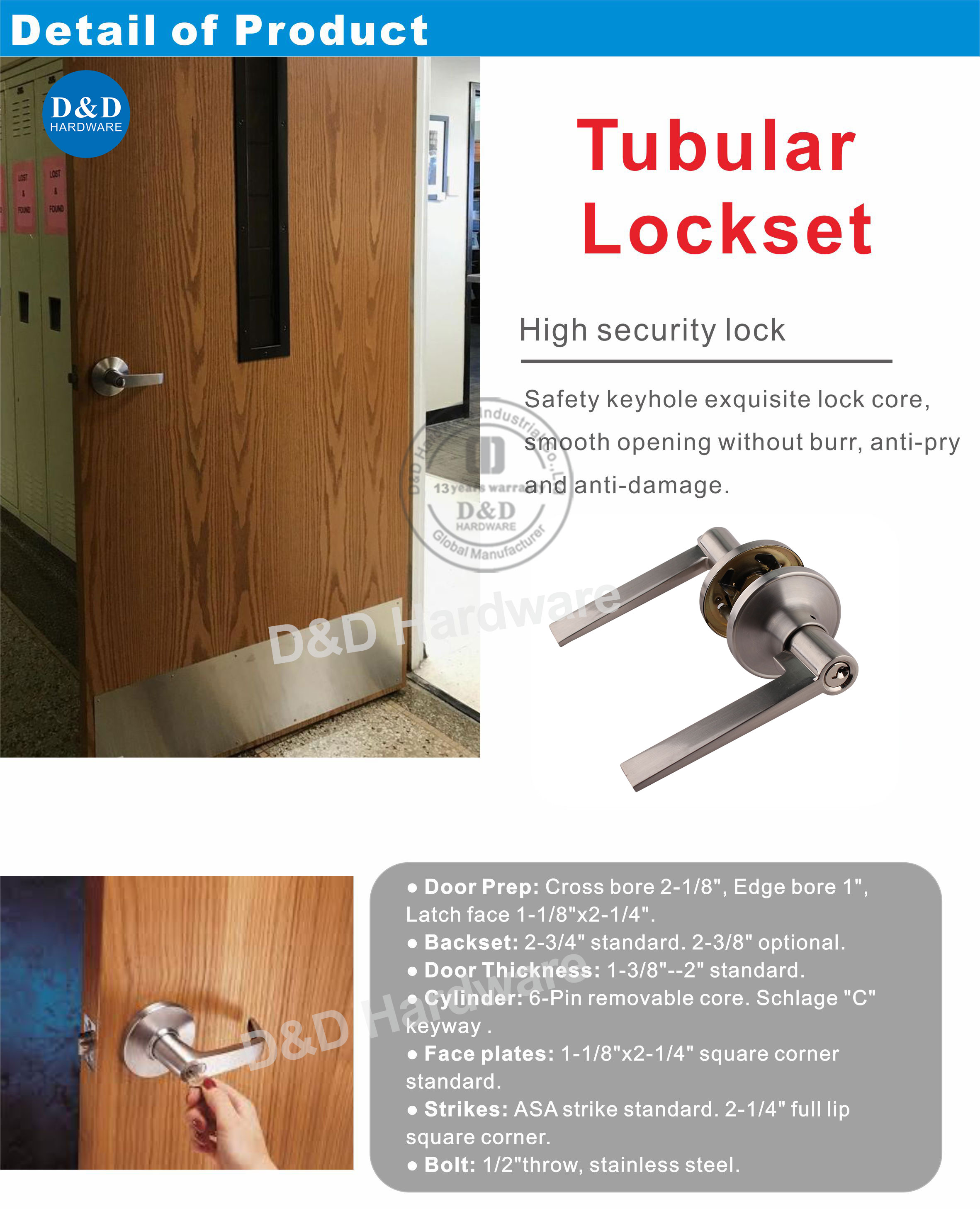 Tubular-lockset-ddlk098