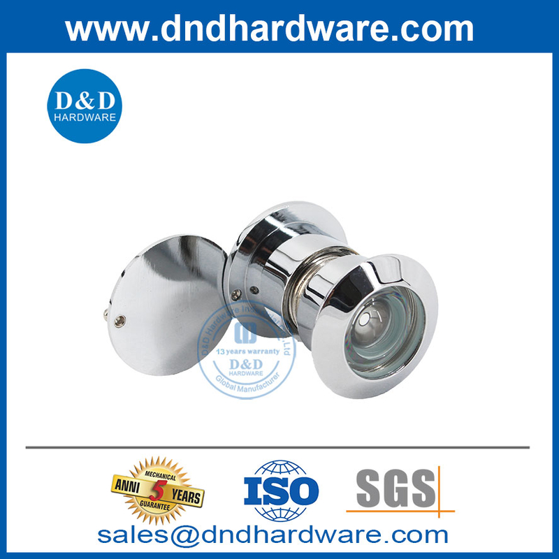 Zinc Alloy/ Brass Polish Chrome Plate Door Viewer-DDDV003