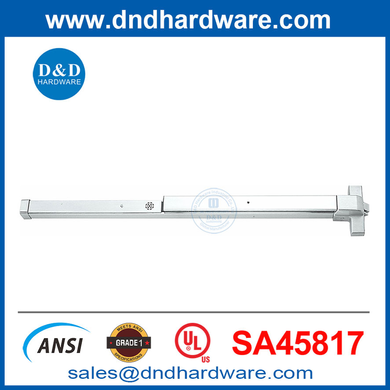 不锈钢ANSI UL恐慌硬件警报功能推杆ddpd029