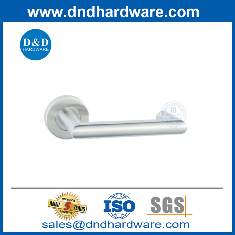 ประตูห้องนอนที่ทันสมัยมือจับสแตนเลสประตูภายนอกที่จับ DDTH027