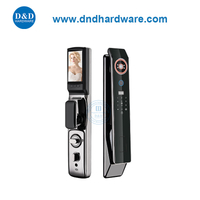 Zinc Alloy Electric Deadbolt รหัสผ่านประตูไม้ลายนิ้วมือ Smart Lock-Ddel013